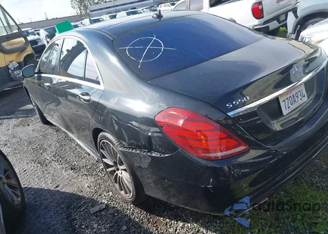 2015 Mercedes-Benz S 550 from USA, damaged, VIN WDDUG8CB4FA135368